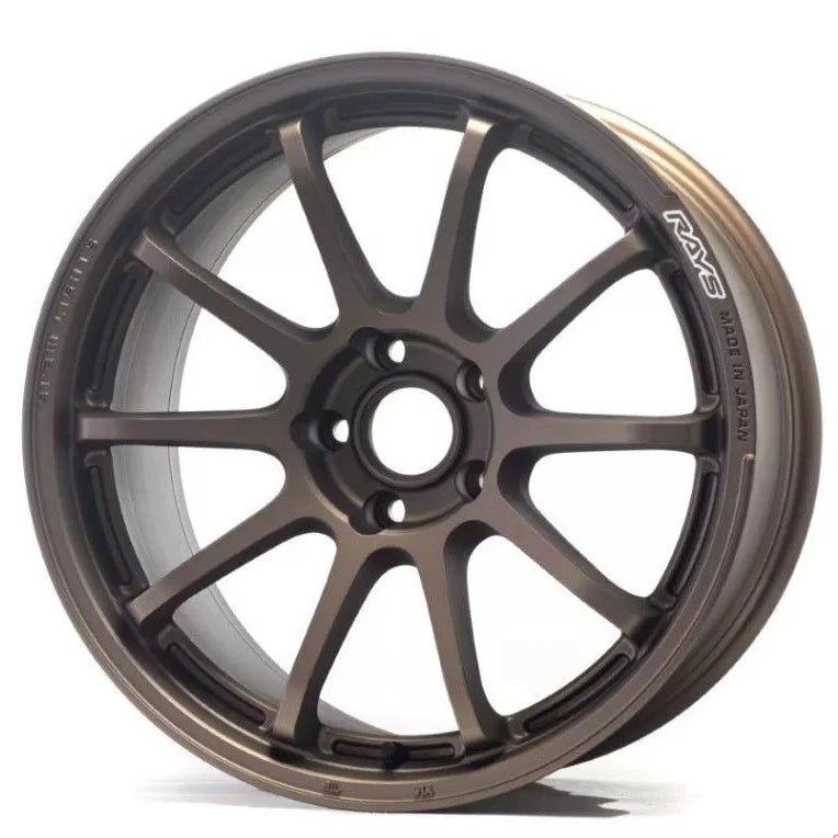 Gram Lights 57NR 18X8.5 +38 5 - 100 Dark Bronze Wheel | WGNV38DJPJ - JDMuscleWheelsglsWGNV38DJPJ