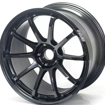 Gram Lights 57NR 18X8.5 +38 5 - 100 Glass Black Wheel | WGNV38D6NJ - JDMuscleWheelsglsWGNV38D6NJ