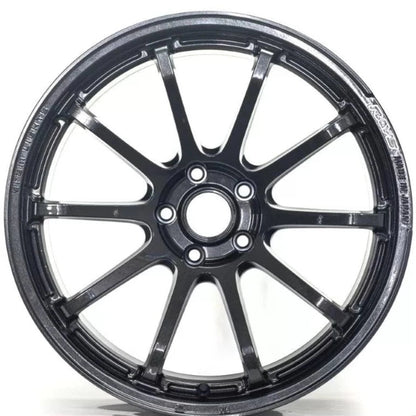 Gram Lights 57NR 18X8.5 +38 5 - 100 Glass Black Wheel | WGNV38D6NJ - JDMuscleWheelsglsWGNV38D6NJ