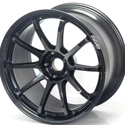 Gram Lights 57NR 18X8.5 +38 5 - 112 Glass Black Wheel | WGNV38M6NJ - JDMuscleWheelsglsWGNV38M6NJ