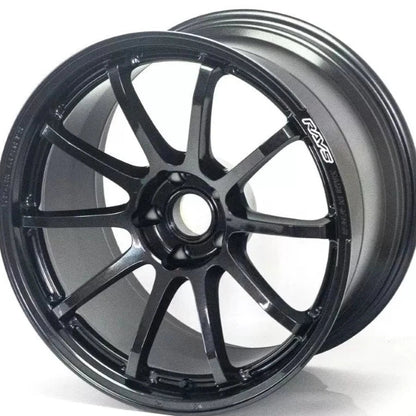 Gram Lights 57NR 18X8.5 +38 5 - 114.3 Glass Black Wheel | WGNV38E6NJ - JDMuscleWheelsglsWGNV38E6NJ