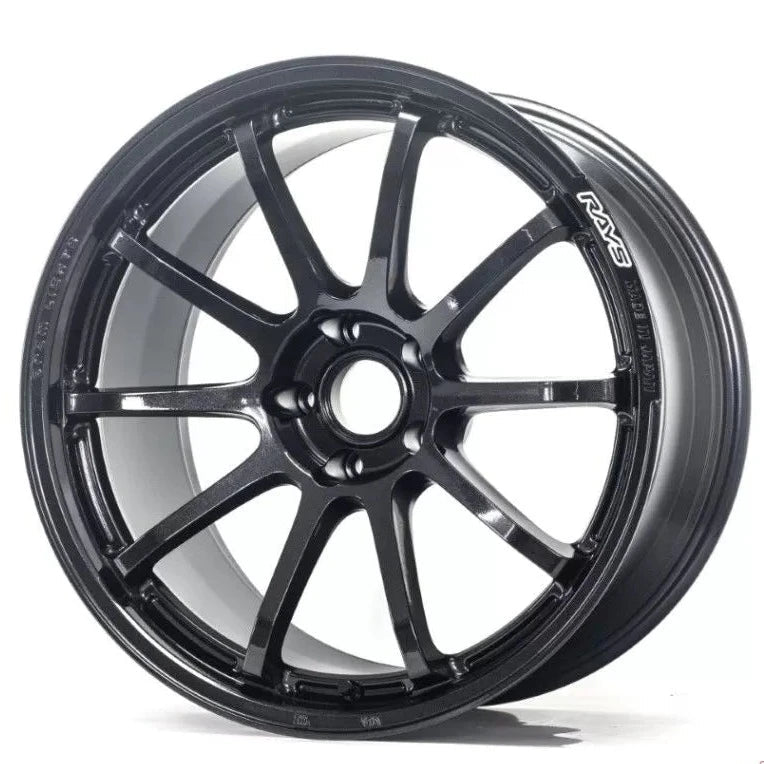 Gram Lights 57NR 18X8.5 +45 5 - 112 Glass Black | WGNV45M6NJ - JDMuscleWheelsglsWGNV45M6NJ