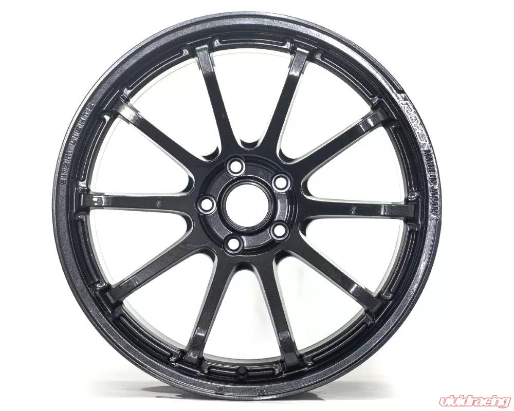 Gram Lights 57NR 18X8.5 +45 5 - 114.3 Glass Black | WGNV45E6NJ - JDMuscleWheelsglsWGNV45E6NJ