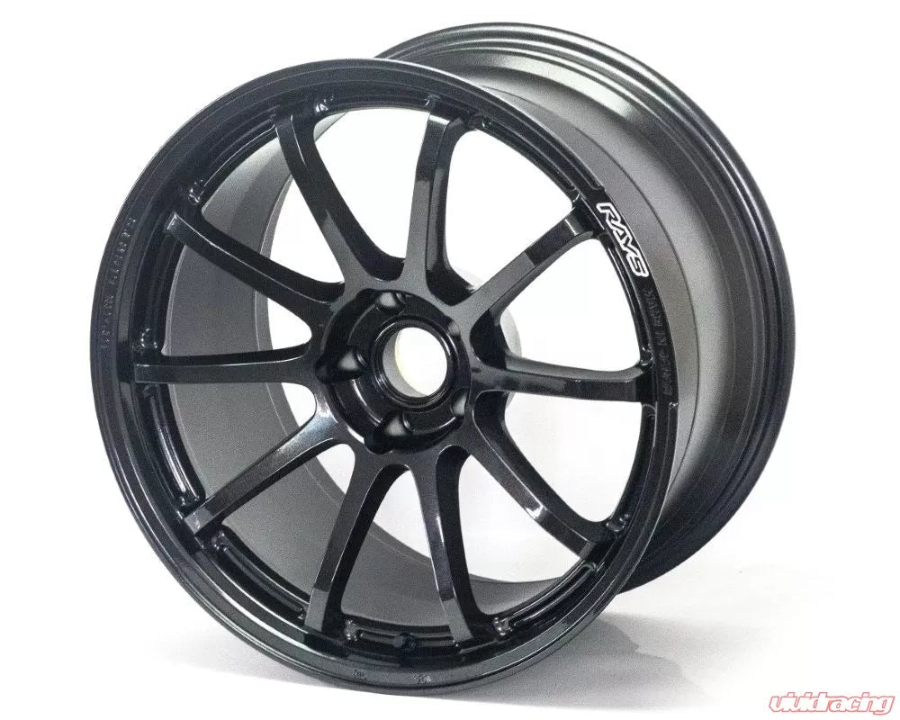 Gram Lights 57NR 18X8.5 +45 5 - 114.3 Glass Black | WGNV45E6NJ - JDMuscleWheelsglsWGNV45E6NJ