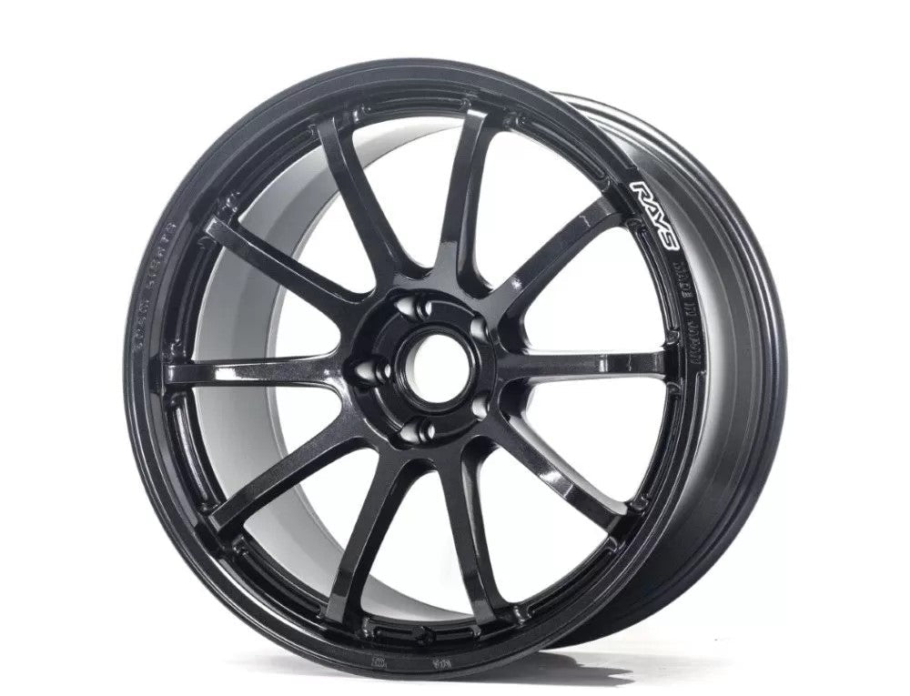 Gram Lights 57NR 18X9.5 +12 5 - 114.3 GLASS BLACK Wheel | WGNX12E6NJ - JDMuscleWheelsglsWGNX12E6NJ
