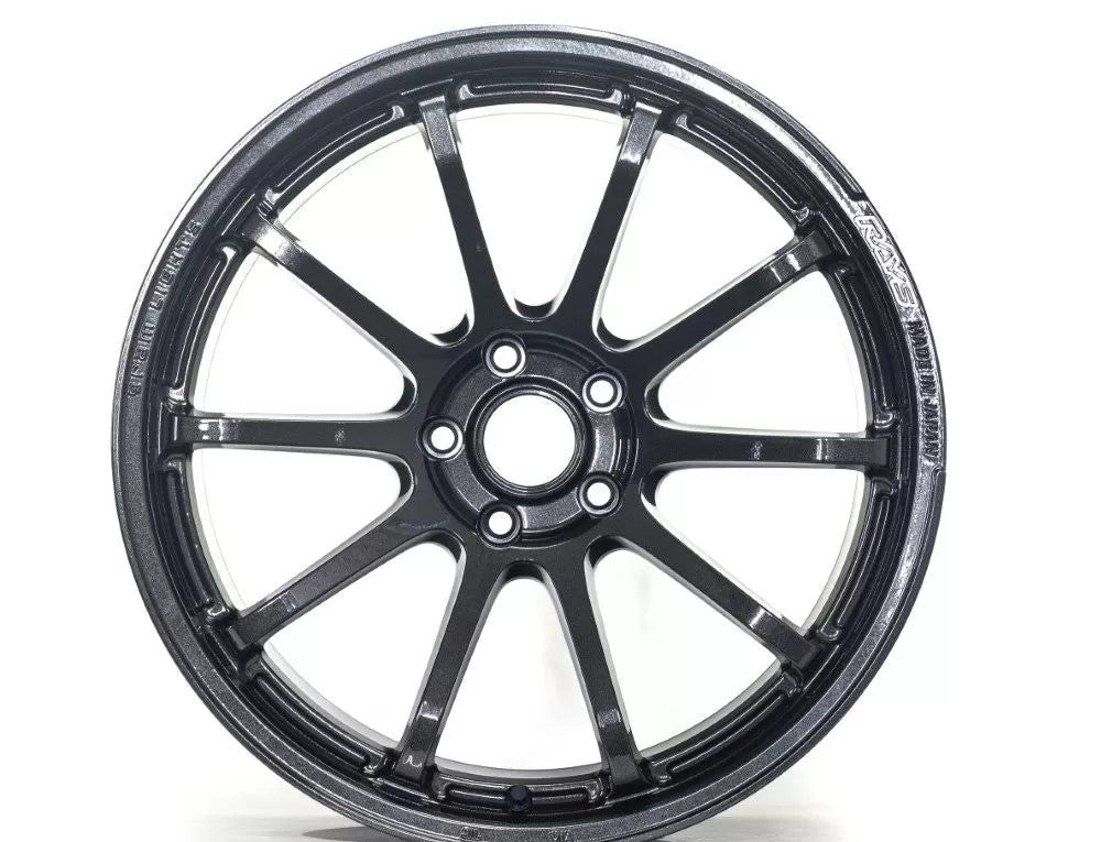 Gram Lights 57NR 18X9.5 +12 5 - 114.3 GLASS BLACK Wheel | WGNX12E6NJ - JDMuscleWheelsglsWGNX12E6NJ