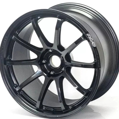 Gram Lights 57NR 18X9.5 +22 5 - 112 Glass Black Wheel | WGNX22M6NJ - JDMuscleWheelsglsWGNX22M6NJ