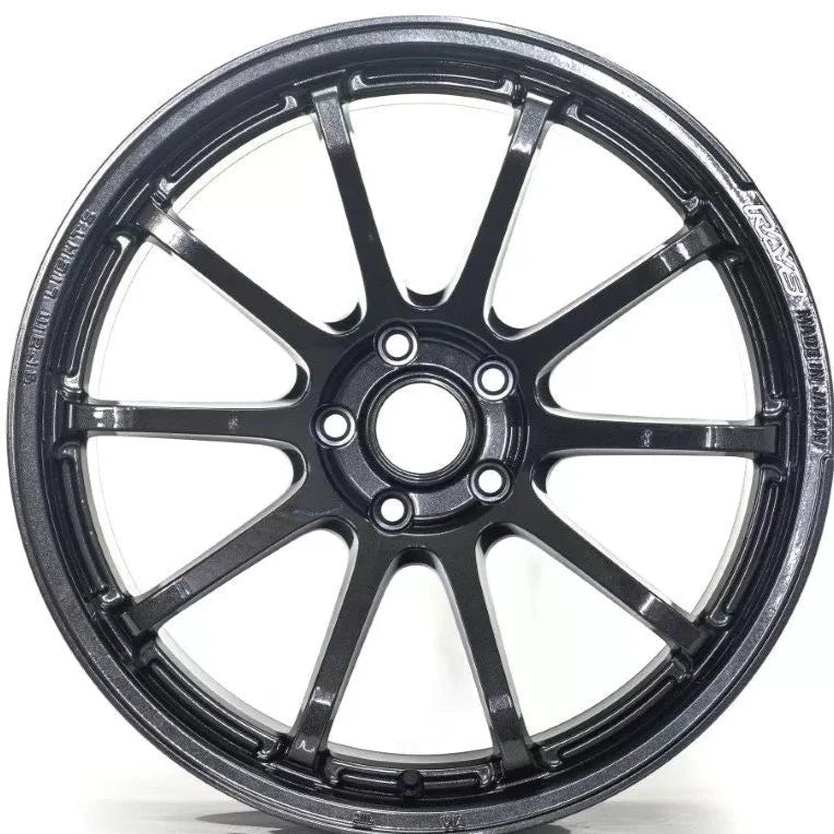 Gram Lights 57NR 18X9.5 +22 5 - 112 Glass Black Wheel | WGNX22M6NJ - JDMuscleWheelsglsWGNX22M6NJ