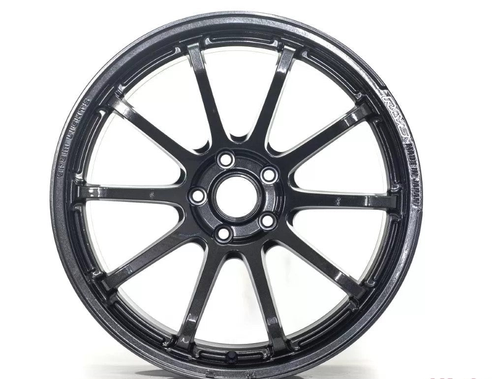 Gram Lights 57NR 18X9.5 +36 5 - 112 Glass Black Wheel | WGNX36M6NJ - JDMuscleWheelsglsWGNX36M6NJ