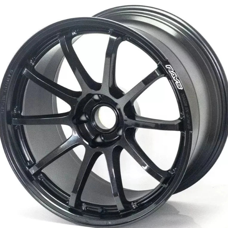 Gram Lights 57NR 18X9.5 +45 5 - 120 Glass Black Wheel | WGNX45W6NJ - JDMuscleWheelsglsWGNX45W6NJ