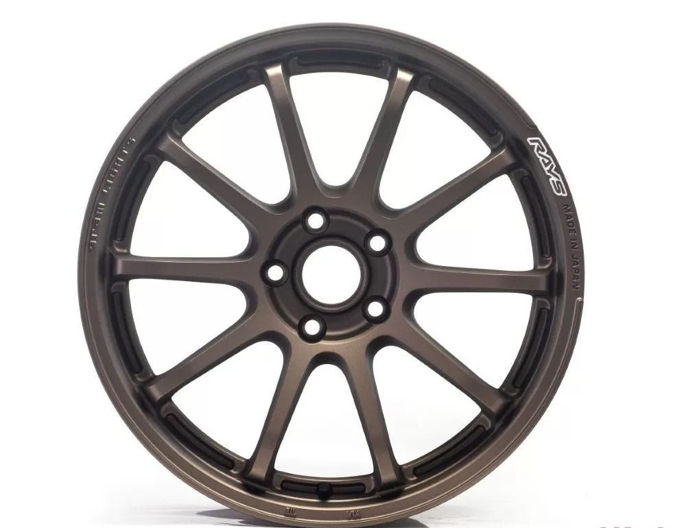 Gram Lights 57NR 19x10.5 +12 5 - 114.3 Dark Bronze Wheel | WGN612EJPJ - JDMuscleWheelsglsWGN612EJPJ