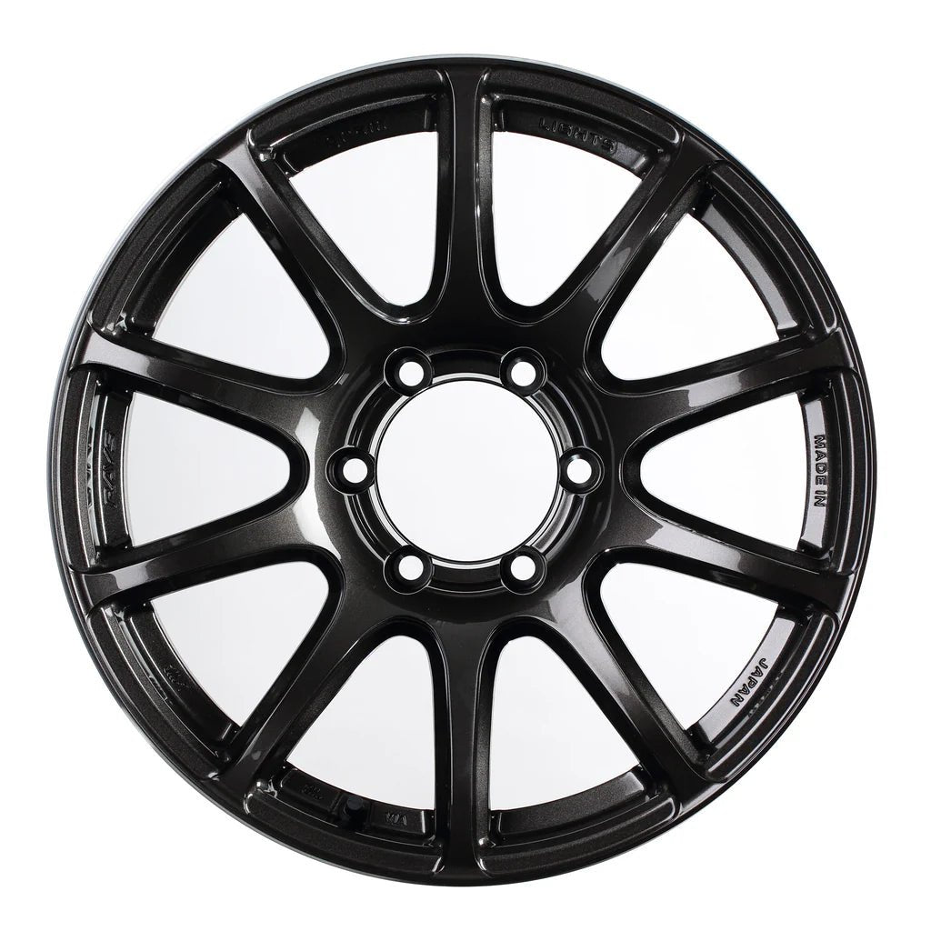 Gram Lights 57TRANS - X 17X8 +00 6 - 139.7 Super Dark Gunmetal Wheel - JDMuscleWheelsglsWGTXO00KH8