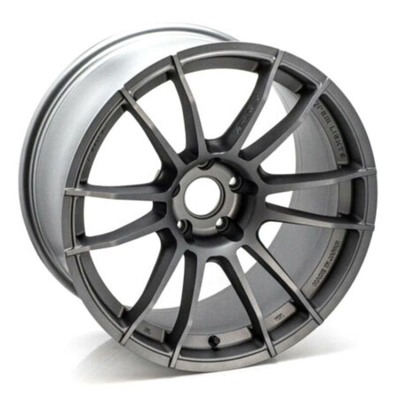 Gram Lights 57XR 18x9.5 +38 5x114.3 Glossy Gray MOQ 20 Pieces - JDMuscleWheelsglsWGJRX38EAG