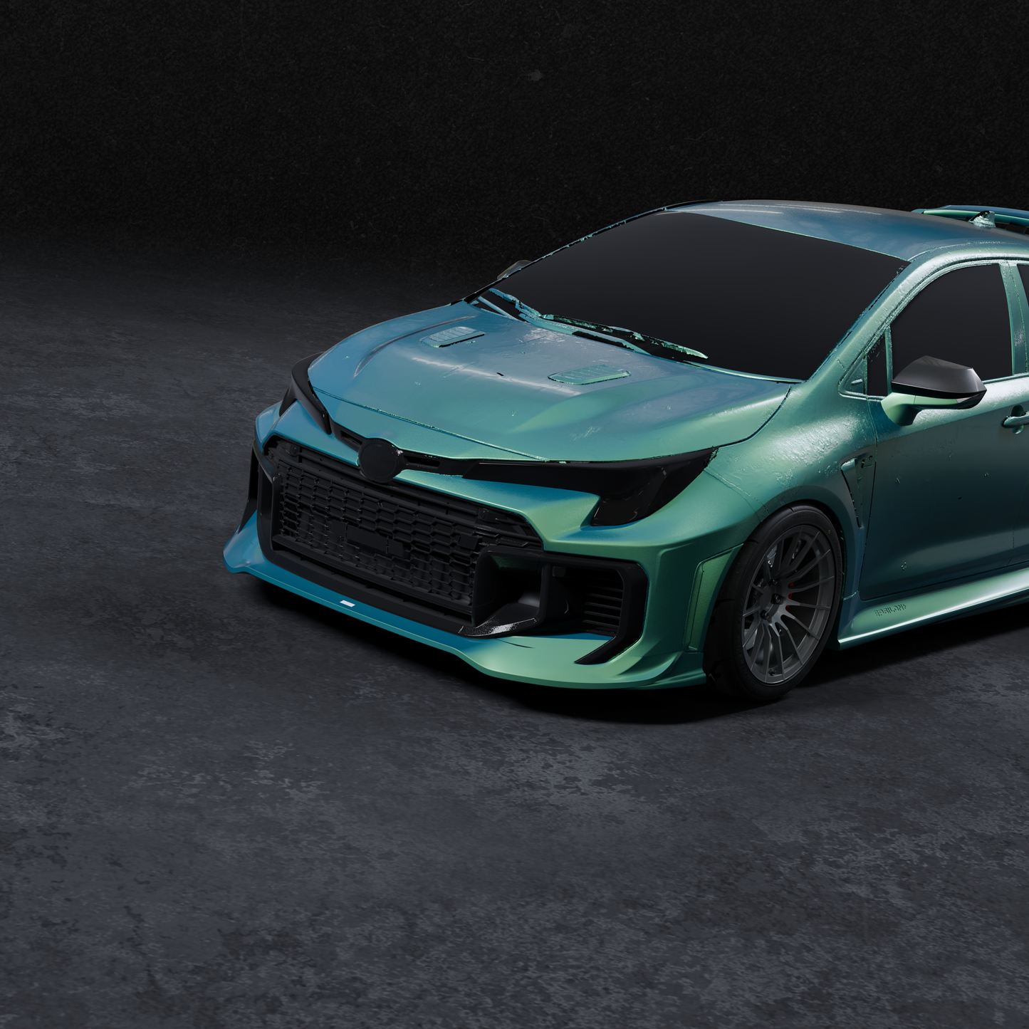 Epsilon+ [25-26 GR COROLLA KOUKI] Front Lip