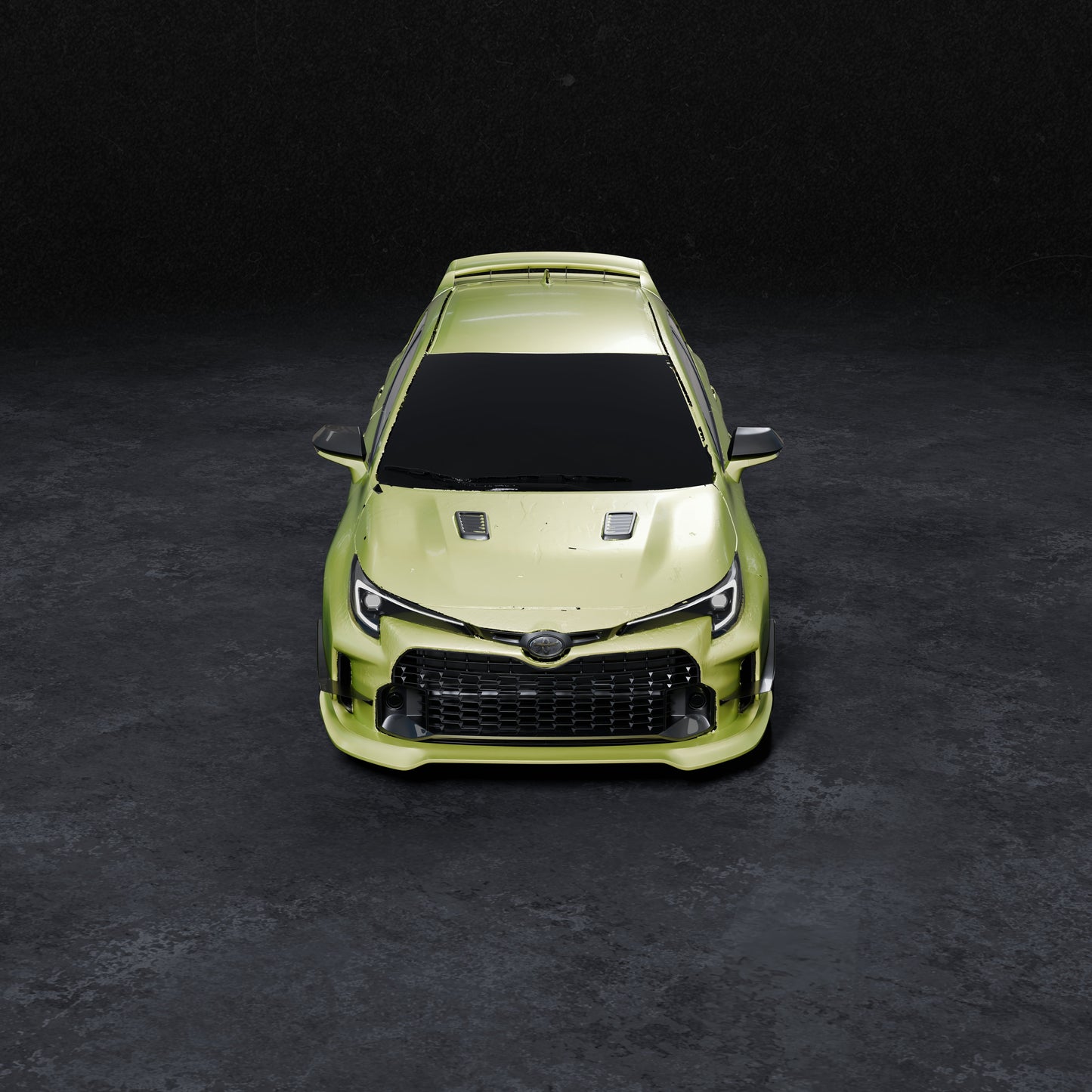 Epsilon+ [23-24 GR COROLLA ZENKI] Front Lip V2