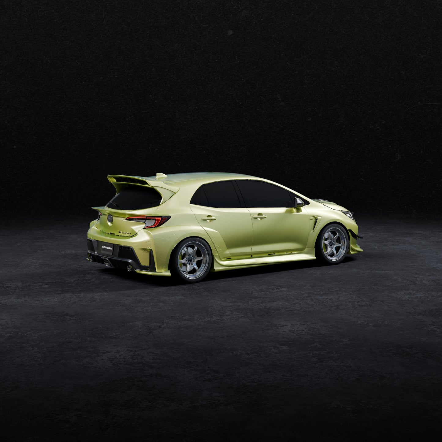 Epsilon+ [23-26 GR COROLLA E210] Rear Spats V2