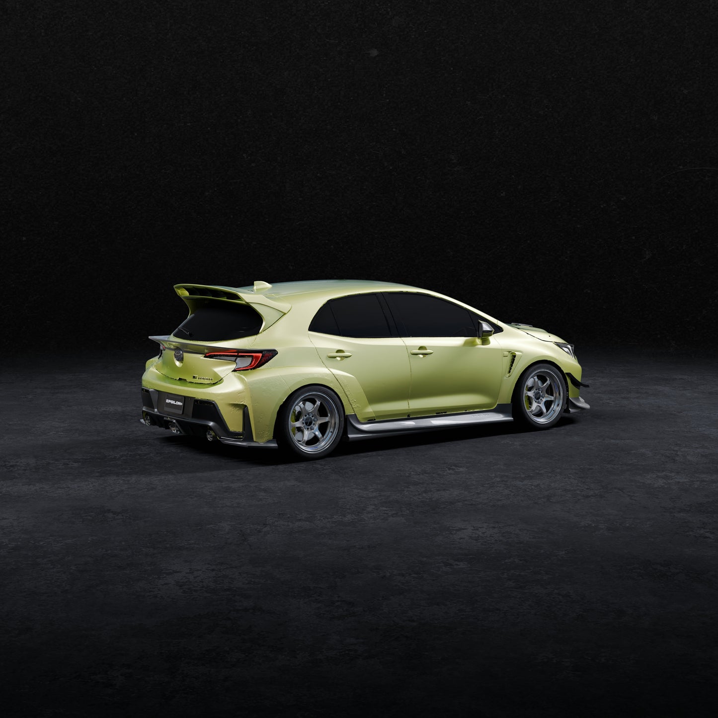 Epsilon+ [23-26 GR COROLLA E210] Rear Spats V2