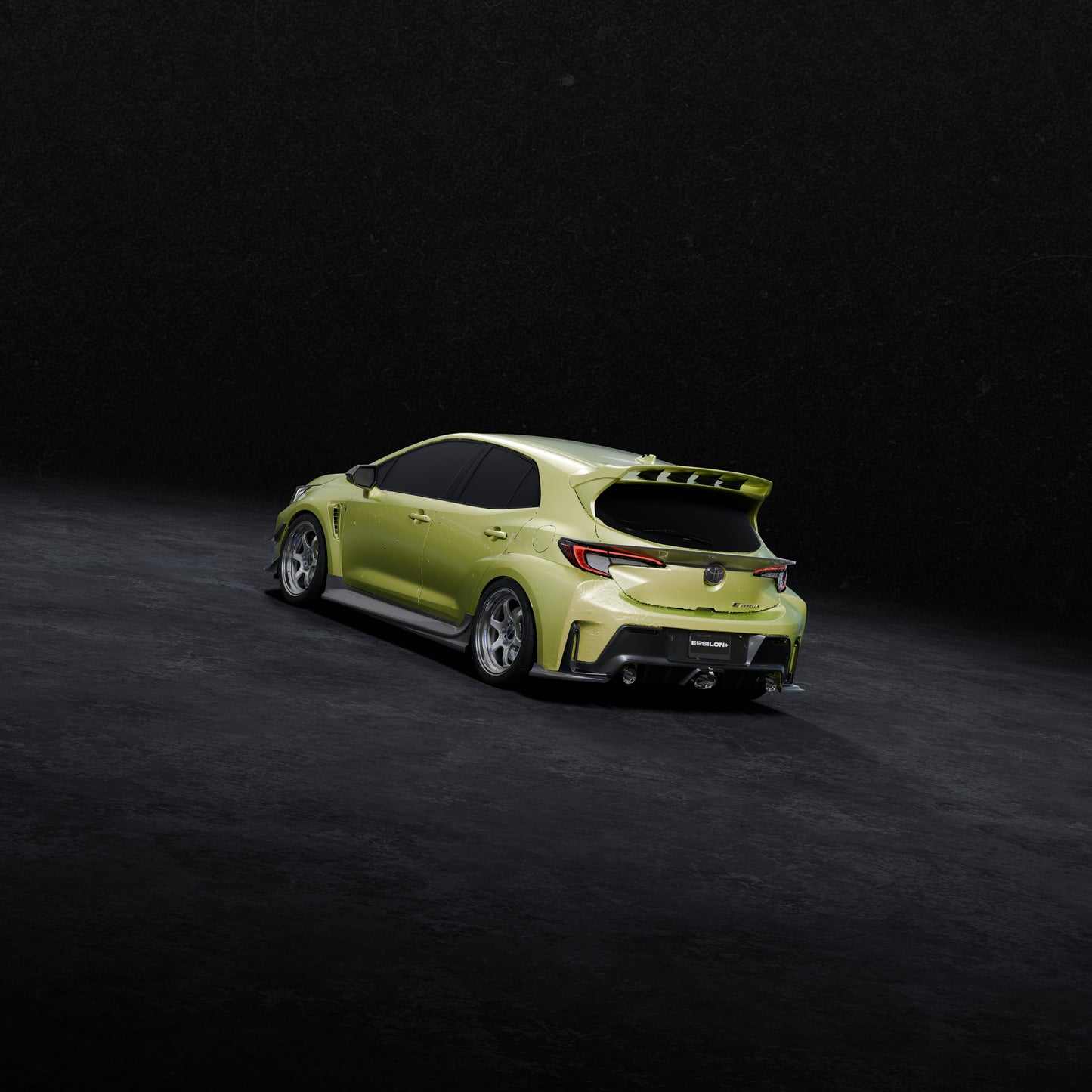 Epsilon+ [23-26 GR COROLLA E210] Rear Spats V2