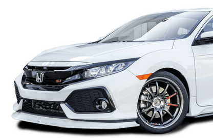 GReddy [17-20 Civic Si Coupe/Sedan] Front Lip Spoiler - Black - JDMuscleSpoilers and Wingsgre17550100