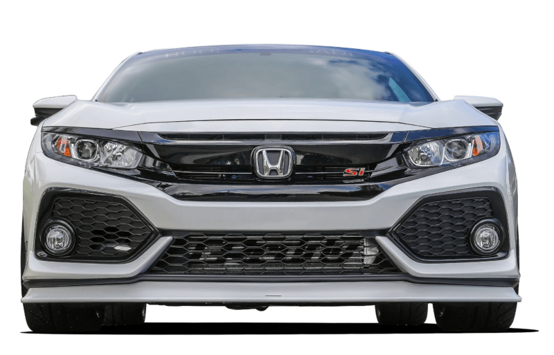 GReddy [17-20 Civic Si Coupe/Sedan] Front Lip Spoiler - Black - JDMuscleSpoilers and Wingsgre17550100