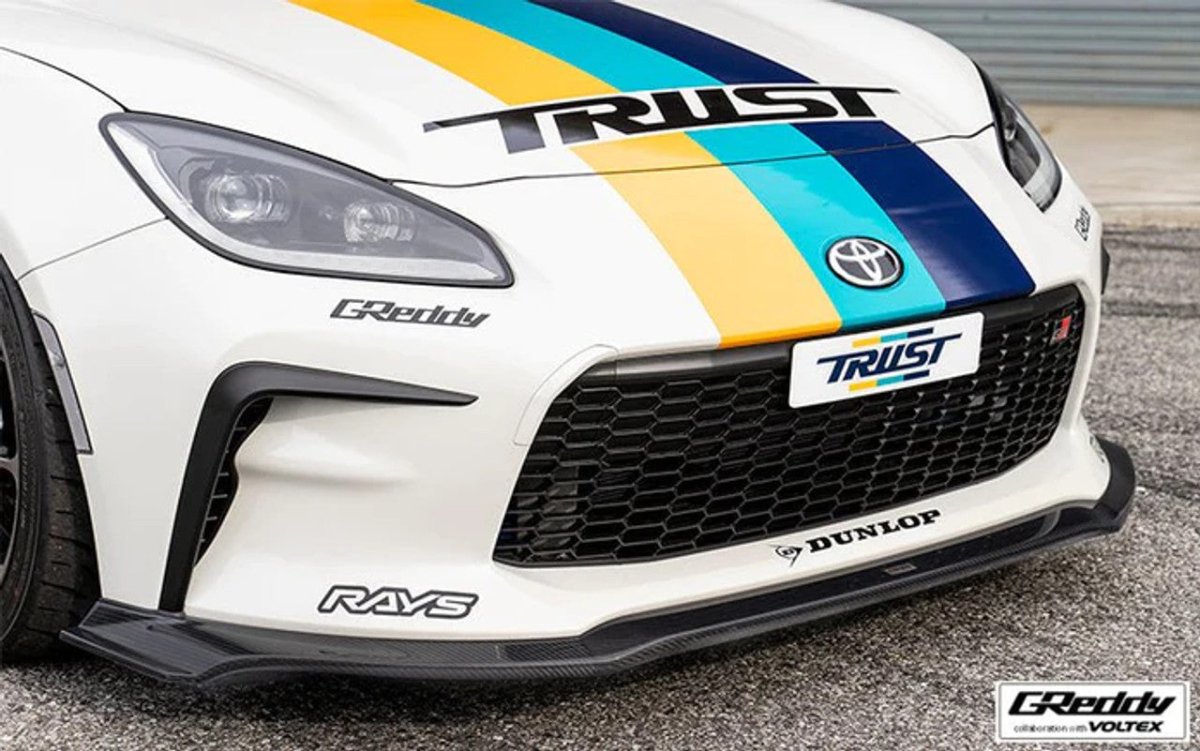 GReddy 2022+ BRZ X VOLTEX Aero Kit Front Under Spoiler CFRP | 17060231 - JDMuscleFront Lipsgre17060231