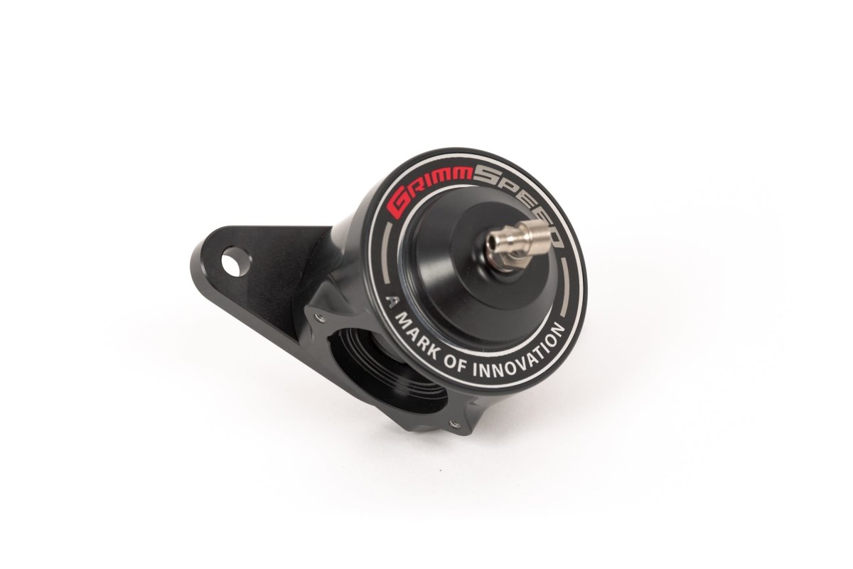 Grimmspeed 04 - 21 STI / 02 - 07 WRX V2 Bypass Valve Black | 126032BLK - JDMuscleValvesgrm126032BLK