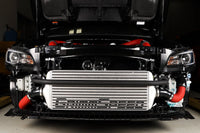 GrimmSpeed 15 - 21 STI Front Mount Intercooler Kit - Silver Core with Red Piping | 090236 - JDMuscleIntercoolersgrm090236