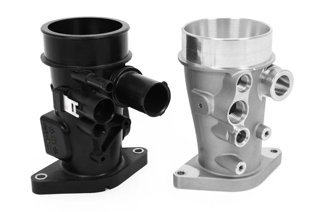 GrimmSpeed [15 - 21 WRX] V2 Cast Aluminum Turbo Inlet | grm125034 - JDMuscleTurbo Inlet Hoses and Pipesgrm125034