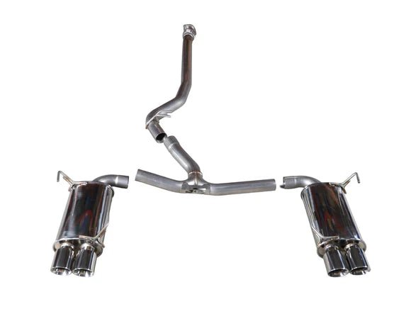 GrimmSpeed [15–21 WRX/STI] “Gentleman’s Exhaust” V2 Catback System – Non-Resonated - JDMuscleCat Back Exhaust SystemGRM.1025.1.0