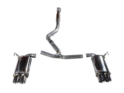 GrimmSpeed [15–21 WRX/STI] “Gentleman’s Exhaust” V2 Catback System – Resonated - JDMuscleCat Back Exhaust SystemGRM.1025.2.0