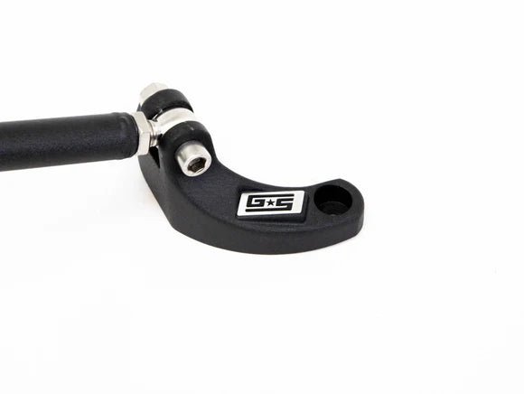 GrimmSpeed [15 - 21 WRX/STI] Strut Bar - Black | 1.1029.1.BLK - JDMuscleStrut Tower Barsgrm1.1029.1.BLK