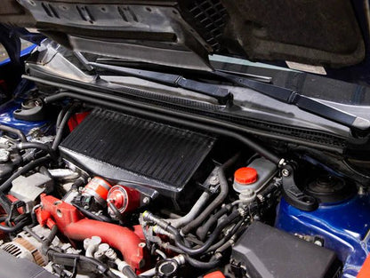 GrimmSpeed [15 - 21 WRX/STI] Strut Bar - Black | 1.1029.1.BLK - JDMuscleStrut Tower Barsgrm1.1029.1.BLK