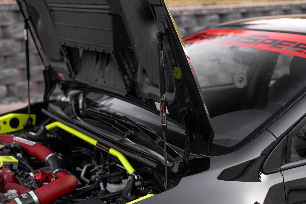 GrimmSpeed [15 - 25 WRX/ 15 - 21 STI] High Lift Hood Struts | 113072 - JDMuscleStruts And Shocksgrm113072