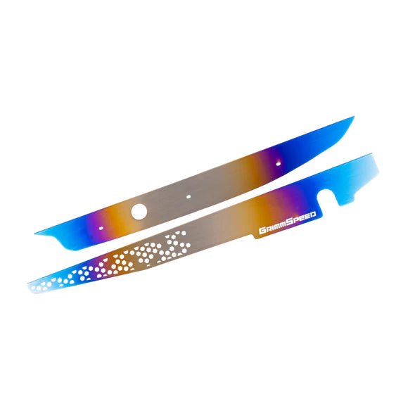 GrimmSpeed 2022+ WRX Fender Shroud Kit - Titanium - JDMuscleFender Shroudsgrm113095TI