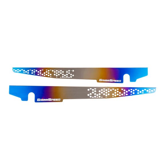 GrimmSpeed 2022+ WRX Fender Shroud Kit - Titanium - JDMuscleFender Shroudsgrm113095TI