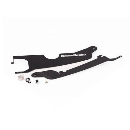 GrimmSpeed [2022+ WRX] Radiator Shroud - Black | 113090BLK - JDMuscleRadiator Shroudsgrm113090BLK