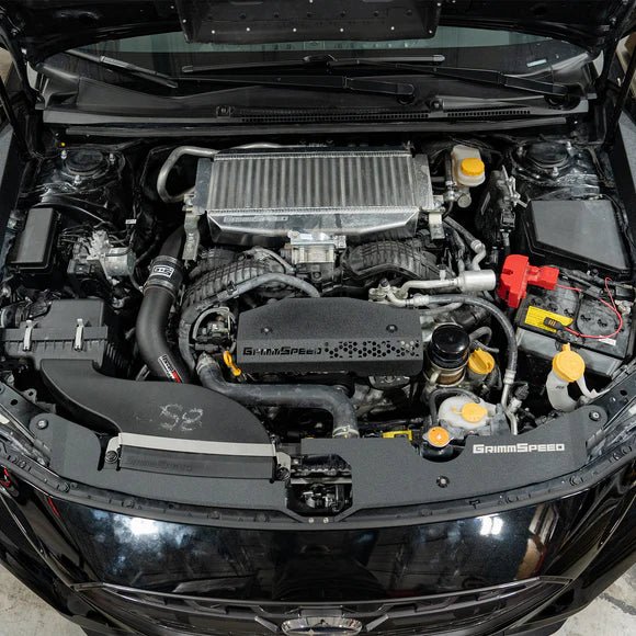GrimmSpeed [2022+ WRX] Radiator Shroud - Black | 113090BLK - JDMuscleRadiator Shroudsgrm113090BLK