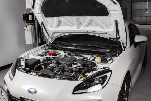 GrimmSpeed 22 - 2023 BRZ/GR86 High Lift Hood Struts | 097035 - JDMuscleStruts And Shocksgrm097035