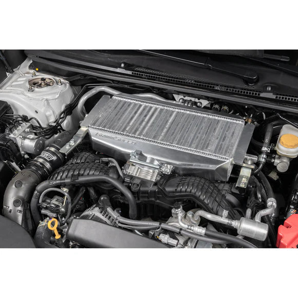 GrimmSpeed [22-26 WRX] Billet Top Mount Intercooler Kit - Black - JDMuscleGRM113049BLK