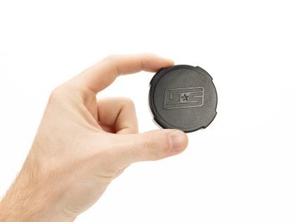 Grimmspeed Black Reservoir Cap Set Most Subaru Models | 120069 - JDMuscleDress Up Capsgrm120069