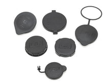 Grimmspeed Black Reservoir Cap Set Most Subaru Models | 120069 - JDMuscleDress Up Capsgrm120069