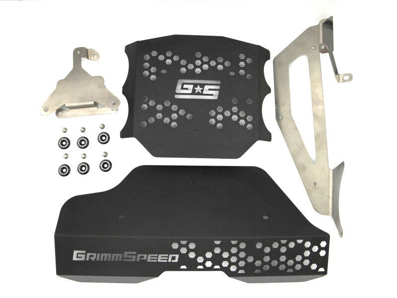 GrimmSpeed Engine Cover Kit for 2022+ Subaru BRZ and Toyota GR86 – Black - JDMuscleSPK851622
