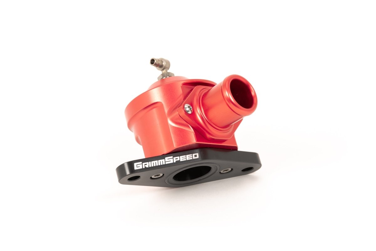 Grimmspeed V2 Bypass Valve Red 2008-2014 WRX / 05-09 LGT | 126034RED