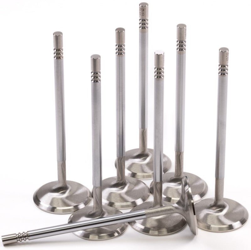 GSC P - D Ford Mustang 5.0L Coyote Gen 1/2 38.27mm Head | +1mm Chrome Polished Intake Valve - Set of 8 - JDMuscleShop the look 2gsc2154-8