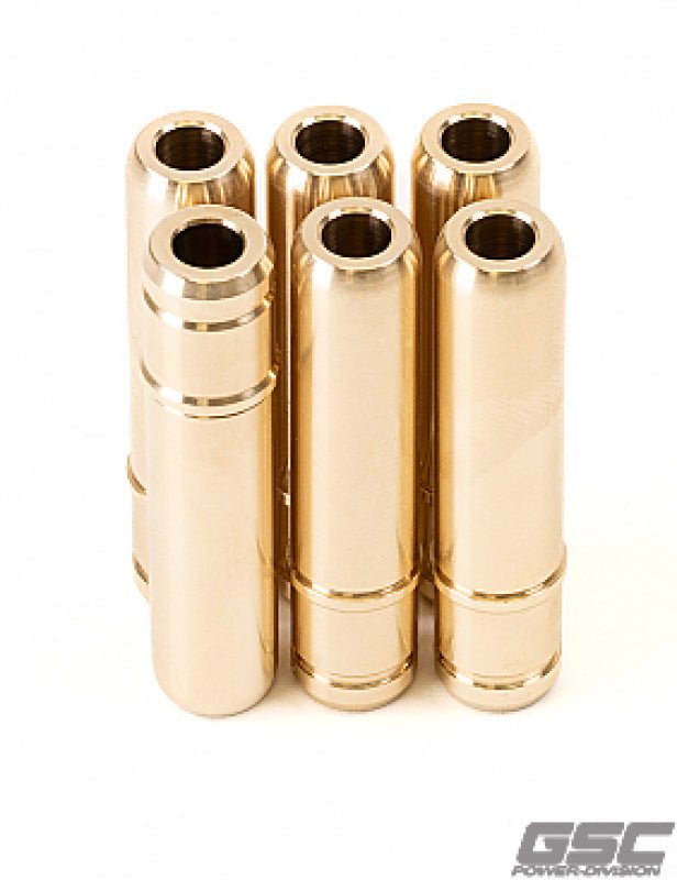 GSC Power Division G16E Standard Manganese Bronze Exhaust Valve Guide Stopper Set of 6 for Toyota G16E Engines | gsc3147 - 6 - JDMuscleSPK796308