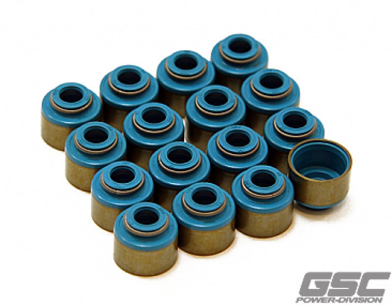 GSC Power Division P - D Ford Mustang 5.0L Coyote Valve Stem Seal with Integrated Spring Seat – Set of 32 | gsc1101 - JDMuscleSPK536344