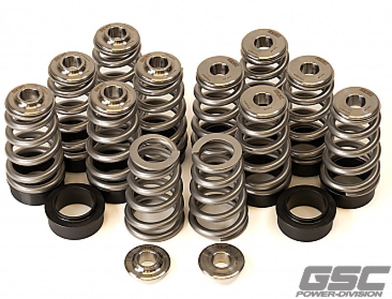 GSC Power Division Toyota G16E Conical Valve Spring and Titanium Retainer Kit | gsc5017 - JDMuscleSPK796309
