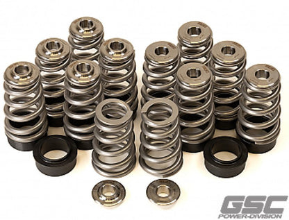 GSC Power Division Toyota G16E Conical Valve Spring and Titanium Retainer Kit | gsc5017 - JDMuscleSPK796309