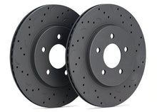 Hawk 05 - 17 STI Talon Series Drilled / Slotted Front Rotor Pair | HTC4914 - JDMuscleBrake RotorshwkHTC4914