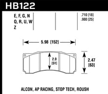 Hawk Performance HPS 5.0 Front Brake Pads for 2007 Ford Mustang Saleen S281 Extreme | hawkHB122B.710 - JDMuscleSPK119135
